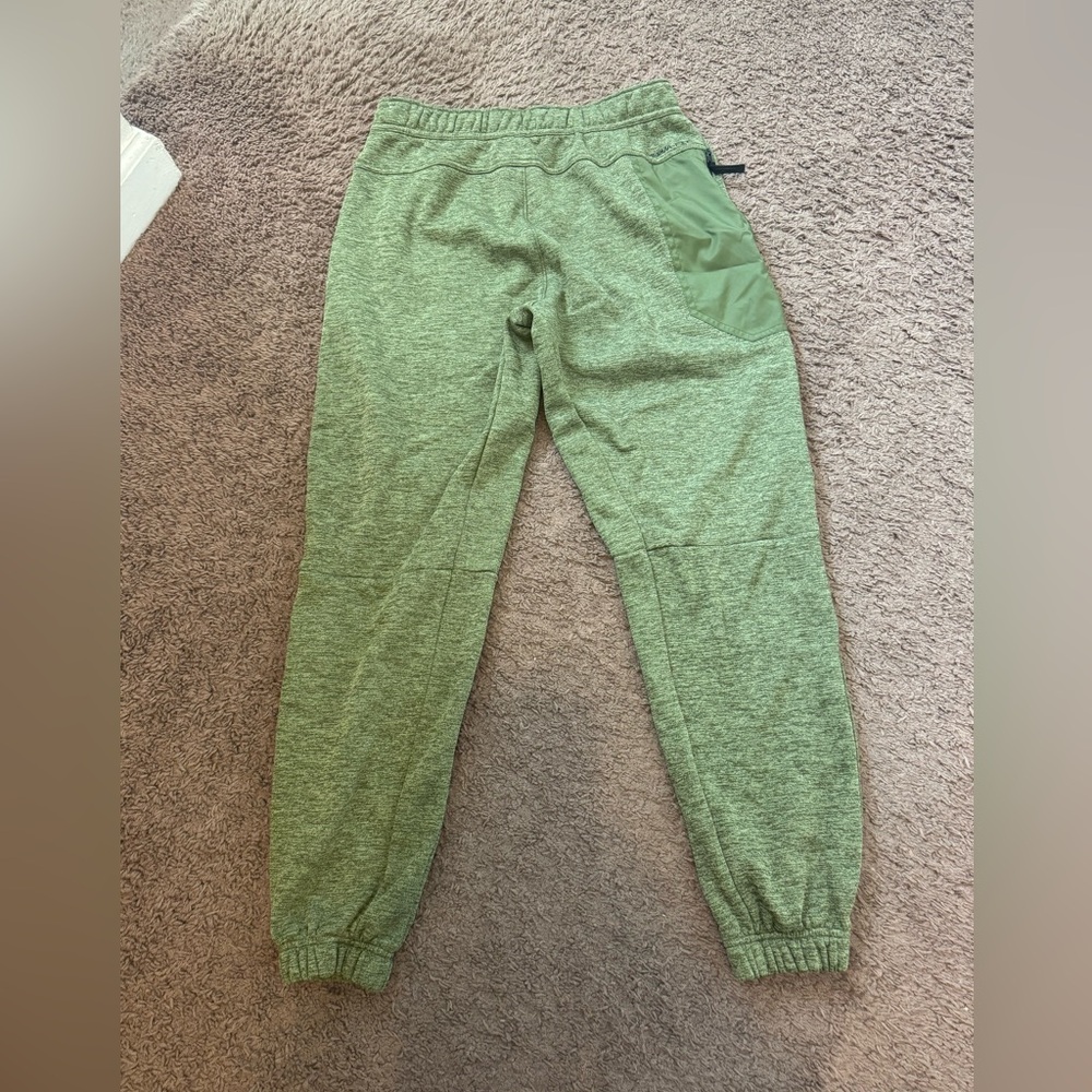 Nike Men’s Therma Fit Tapered Joggers Sweatpants Olive Green Size S Small - Picture 5 of 6